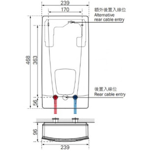 GERMAN POOL 德國寶 DBN24 即熱式電熱水器 (三相電熱水爐)